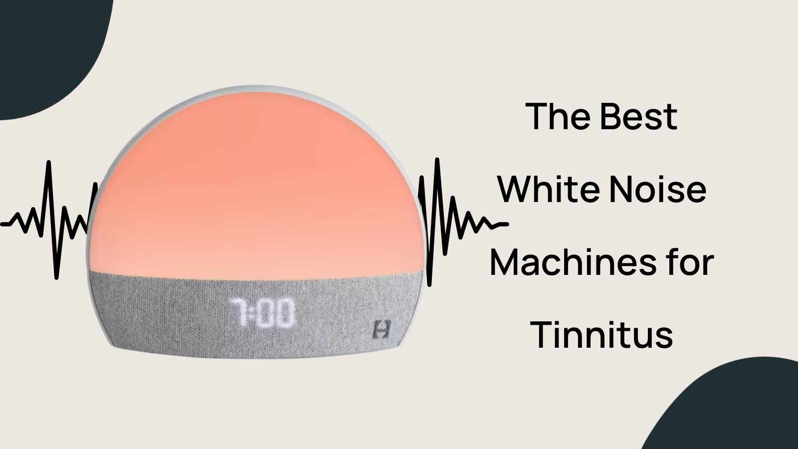 Best sound machine for tinnitus